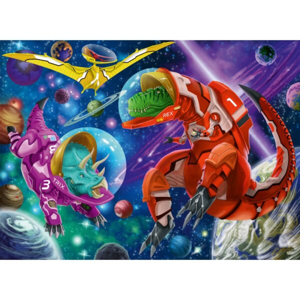 Ravensburger Παζλ 200Xxl Τεμ. Δεινόσαυροι Στο Διάστημα 12976