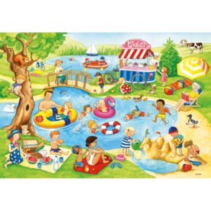Ravensburger Παζλ 2x24 Τεμ. Στη Λίμνη 05057