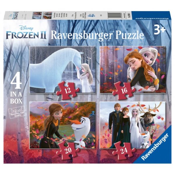 Ravensburger Παζλ 4 Σε 1 Ψυχρά Και Ανάποδα ΙΙ 03064