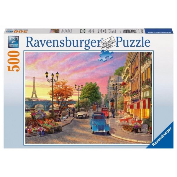 Ravensburger Παζλ 500Τεμ.Βραδία Στο Παρίσι 14505
