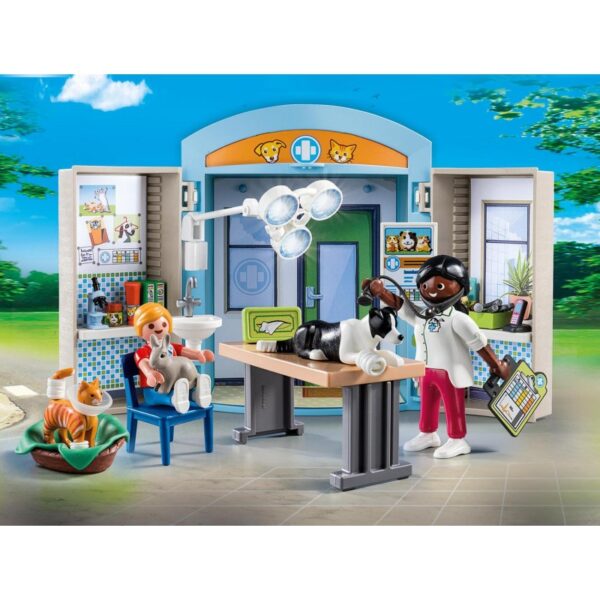 Playmobil Play Box Κτηνιατρείο 70309