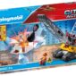 Playmobil Γερανός Κατεδάφισης Με Ερπύστριες Και Δομικά Στοιχεία 70442