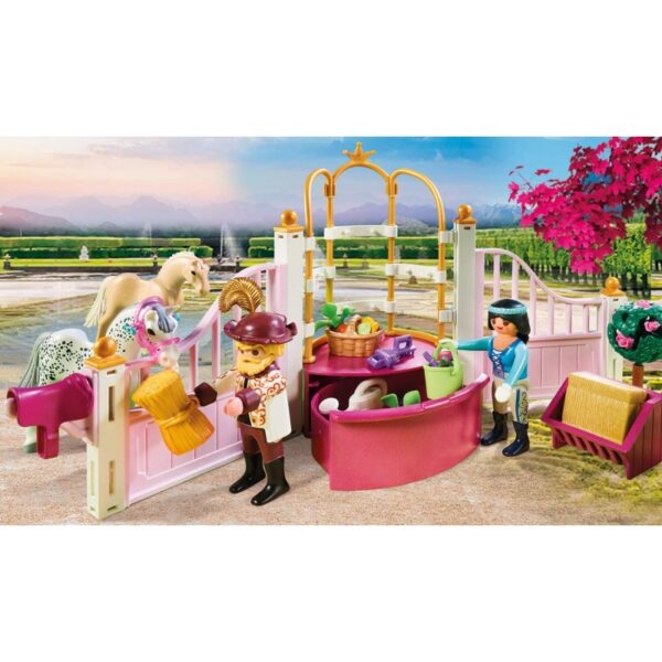 Playmobil Princess Μαθήματα Ιππασίας Στον Βασιλικό Στάβλο 70450