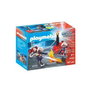 Playmobil Πυροσβέστες Με Αντλία Νερού 9468