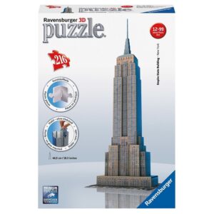 Ravensburger Παζλ 3D 216Τμχ Empire State Building 05-12553
