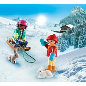 Playmobil Special Plus Παιδάκια Με Έλκηθρο 70250