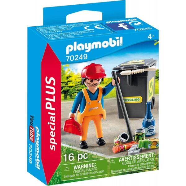 Playmobil Special Plus Street Cleaner Οδοκαθαριστής 70249