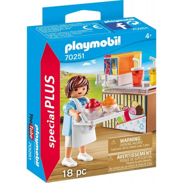Playmobil Special Plus Street Vendor Παγωτατζής 70251