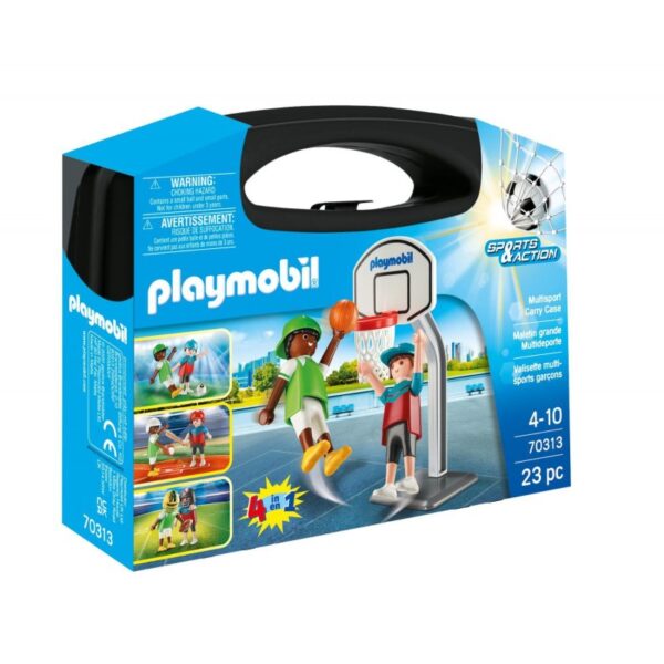 Playmobil Sports And Action Maxi Βαλιτσάκι Multisport 70313