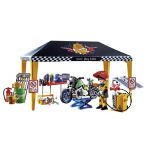 Playmobil Stunt Show Σκηνή - Συνεργείο Επισκευών 70552