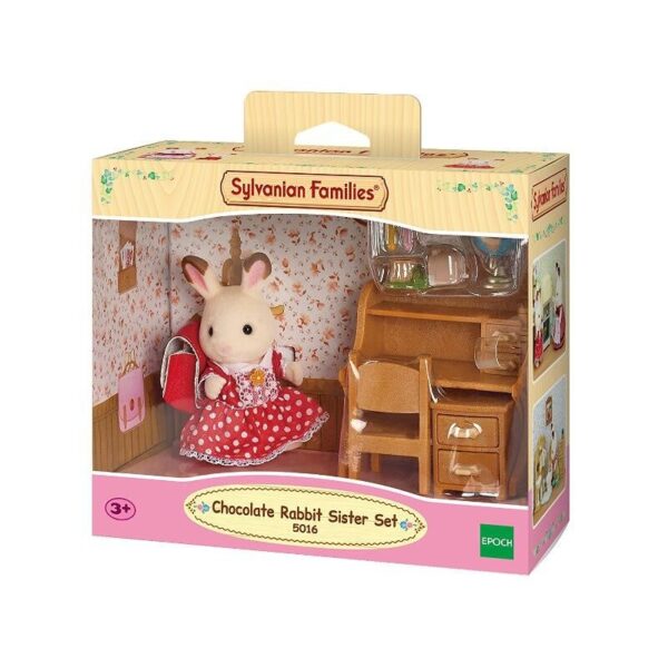 Epoch Sylvanian Families: Chocolate Rabbit Sister Set 5016