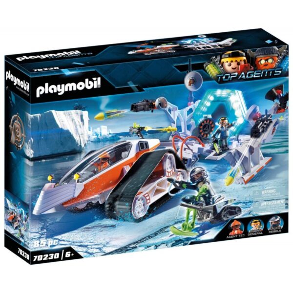 Playmobil Top Agents Ερπυστριοφόρο Όχημα Της Spy Team 70230