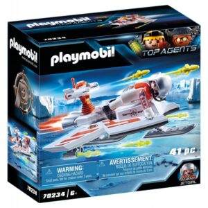 Playmobil Top Agents Ice Jet Της Spy Team 70234