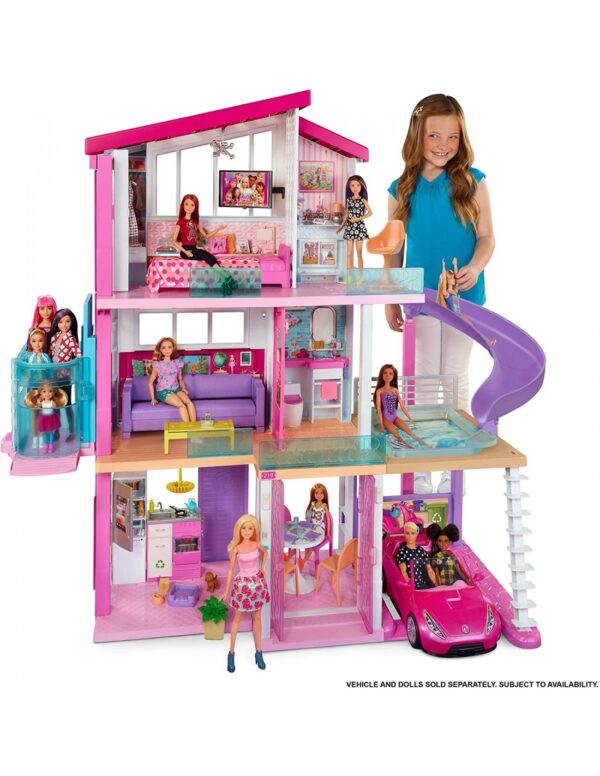 Mattel Barbie Dreamhouse Σπίτι Τριόροφο Νέο GNH53