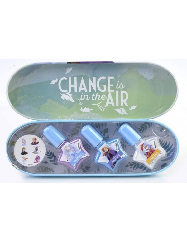 Markwins Disney Frozen Enchanting Destination Nail Polish Tin Κασετίνα Ομορφιάς 1580152E