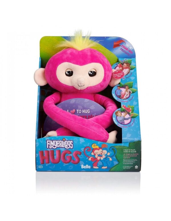 WowWee Fingerlings Monkey Hugs - Αγκαλίτσας - 2 Χρώματα 3532