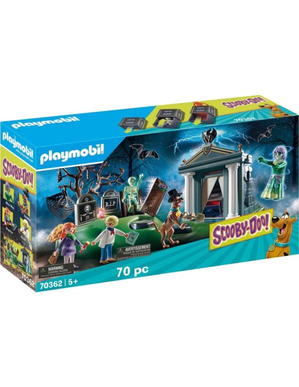 Playmobil Scooby Doo! Adventure On The Cemetery Περιπέτεια Στο Νεκροταφείο 70362