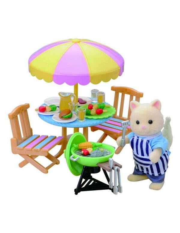 Epoch Sylvanian Families Σετ Μπάρμπεκιου Για Κήπο 4869