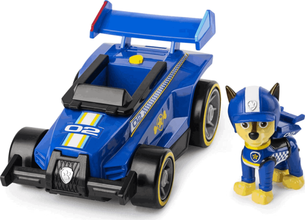 Spin Master Paw Patrol – Race & Go – Deluxe Vehicle – Chase