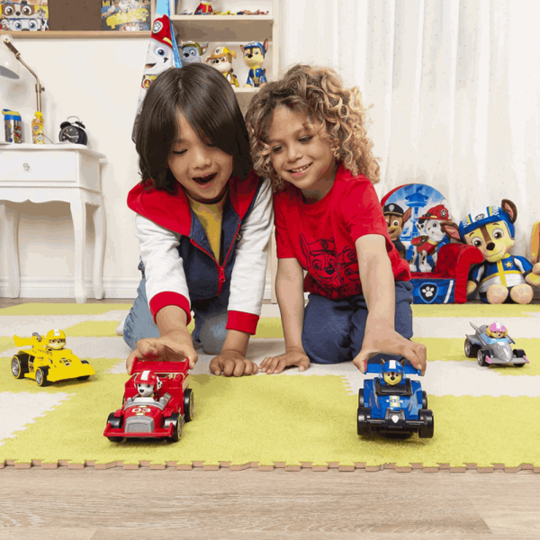 Spin Master Paw Patrol – Race & Go – Deluxe Vehicle – Marshall