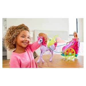 Mattel Barbie Dreamtopia Princess Πήγασος Και Άρμα GJK53