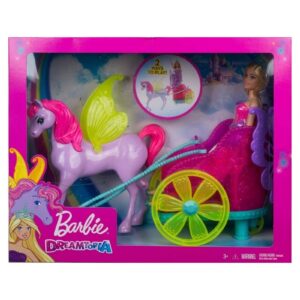 Mattel Barbie Dreamtopia Princess Πήγασος Και Άρμα GJK53