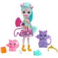 Mattel Enchantimals Royals - Κούκλα Και Οικογένεια Δράκοι GYJ09