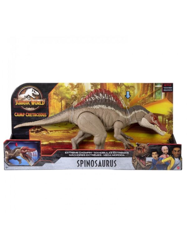 Mattel Jurassic World Extreme Chompin Spinosaurus Δεινόσαυρος Που Δαγκώνει HCG54