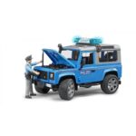 bruder Land Rover Defender Αστυνομικό Όχημα Με Αστυνόμο BR002597