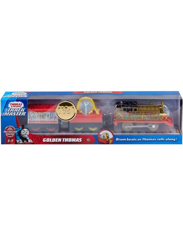 Fisher-Price Thomas And Friends Trackmaster Golden Thomas Με 2 Βαγόνια BMK93 / GHK79