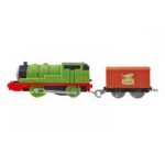 Fisher-Price Τόμας Μηχανοκίνητα Τρένα Με Βαγόνι, Percy BMK87 / BML07