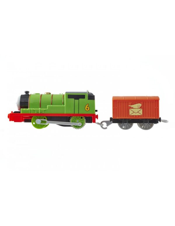 Fisher-Price Τόμας Μηχανοκίνητα Τρένα Με Βαγόνι, Percy BMK87 / BML07