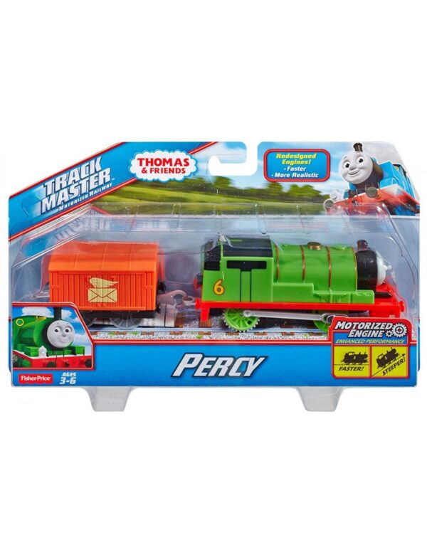 Fisher-Price Τόμας Μηχανοκίνητα Τρένα Με Βαγόνι, Percy BMK87 / BML07