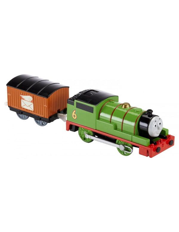 Fisher-Price Τόμας Μηχανοκίνητα Τρένα Με Βαγόνι, Percy BMK87 / BML07