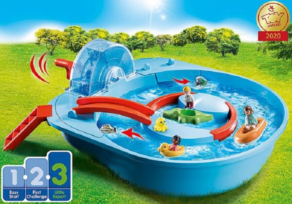 Μεγάλο Aqua Park με νερόμυλο