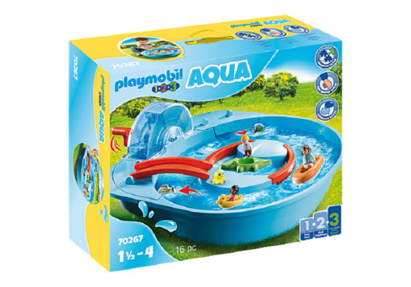 Μεγάλο Aqua Park με νερόμυλο