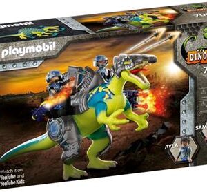 Playmobil Dinos Rise Σπινόσαυρος Με Διπλή Πανοπλία (70625)