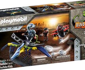 Playmobil Dinos Rise Πτεροδάκτυλος Και Μαχητές Με Drone (70628)