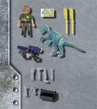 Playmobil Dinos Rise Δεινόνυχος Με Τον Θείο Rob (70629)