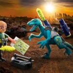 Playmobil Dinos Rise Δεινόνυχος Με Τον Θείο Rob (70629)