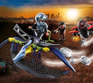 Playmobil Dinos Rise Πτεροδάκτυλος Και Μαχητές Με Drone (70628)