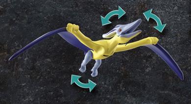 Playmobil Dinos Rise Πτεροδάκτυλος Και Μαχητές Με Drone (70628)