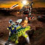 Playmobil Dinos Rise Αγκυλόσαυρος Με Μαχητή Εναντίον Ρομπότ (70626)