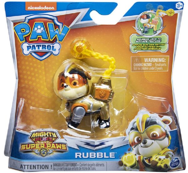PAW PATROL MIGHTY PUPS SUPER PAWS - RUBBLE (20114285)