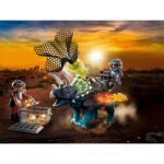Playmobil Dino Rise Triceraptos: Τρικεράτωψ Με Πανοπλία-Κανόνι Και Μαχητές 70627