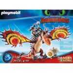 Playmobil Dreamworks Dragon Racing Μύξαρχος Και Τσιγκελοδόντης 70731