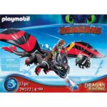 Playmobil Dreamworks Dragon Racing: Ψάρης Και Φαφούτης 70727