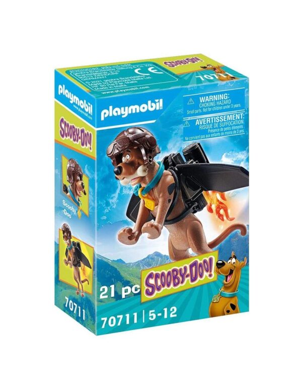 Playmobil Συλλεκτική Φιγούρα Scooby Πιλότος 70711