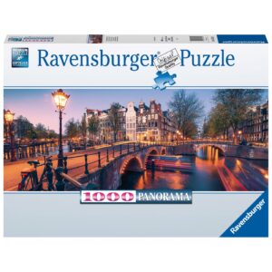 Ravensburger Παζλ 1000 Τεμάχια Άμστερνταμ-Πανόραμα (16752)