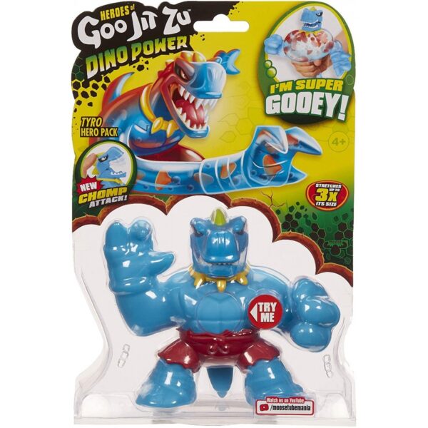 Giochi Preziosi Goo Jit Zu S3 Dino Power Hero 7 Σχέδια (GJT11000)